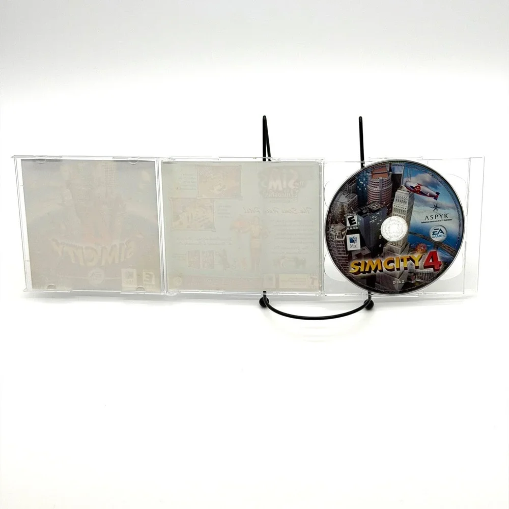 SimCity 4 Mac‎ CD-ROM Big Box EA Games Aspyr Maxis Classic PC Big Box
